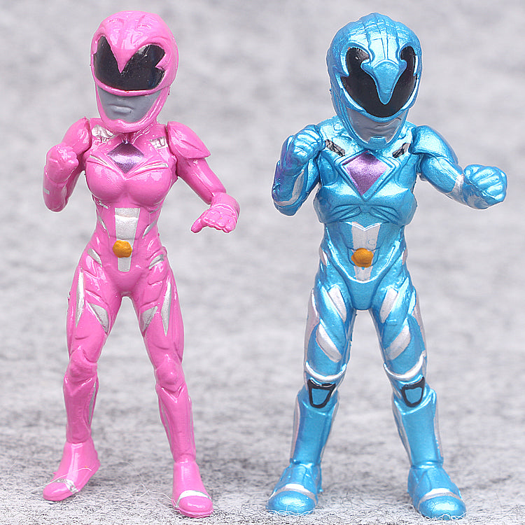 Dino Mech Action Figures - 5 Power Rangers Toys