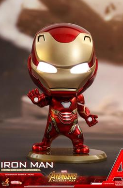 HT Avengers Cosbaby Figures: Captain America, Black Panther, Spider-Man, Loki, Iron Man