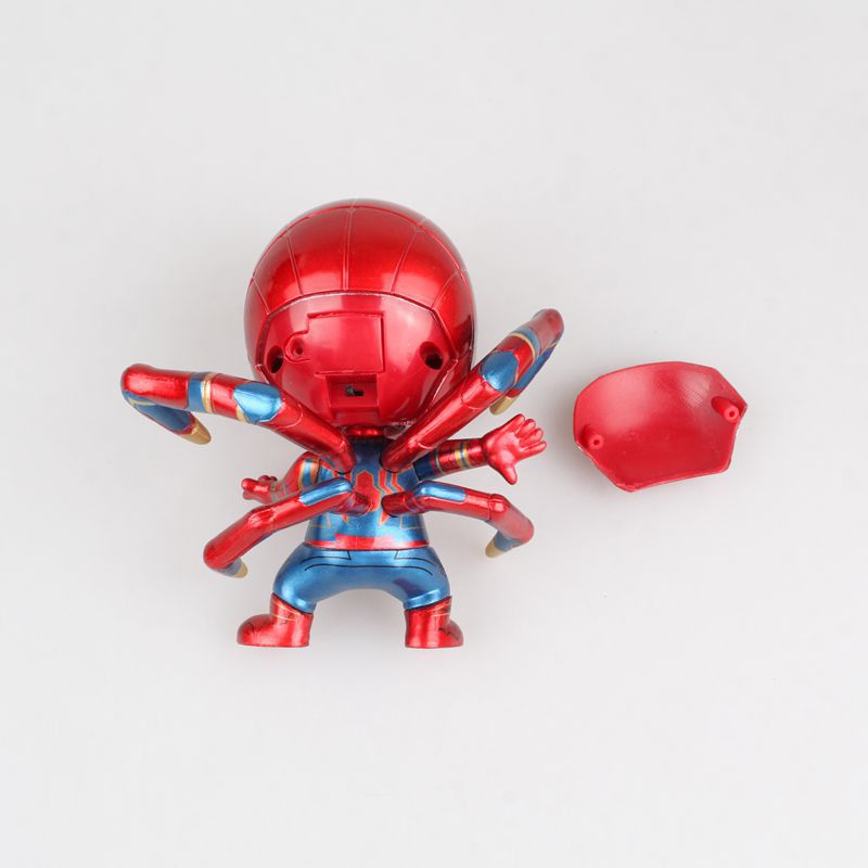 Illuminated Iron Man and Spider-Man Figurines (Avengers)