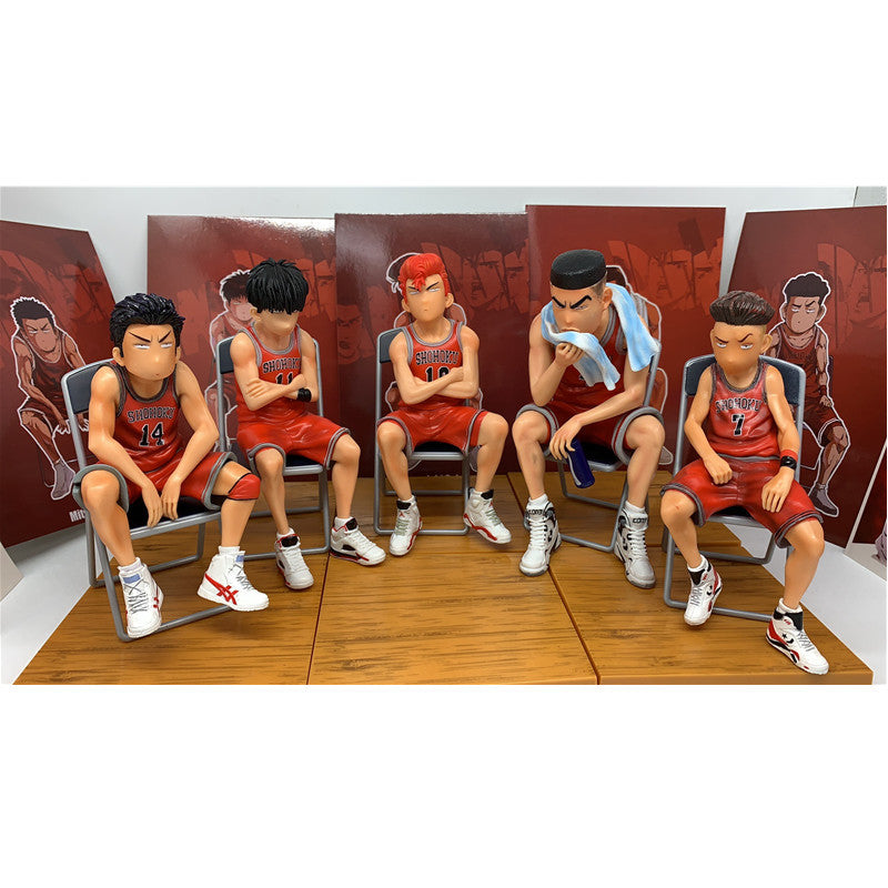 Slam Dunk GK Nakahoku Five Heroes Action Figures Set