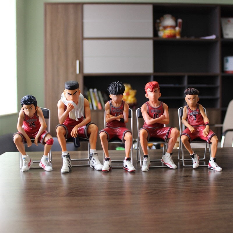 Slam Dunk GK Nakahoku Five Heroes Action Figures Set