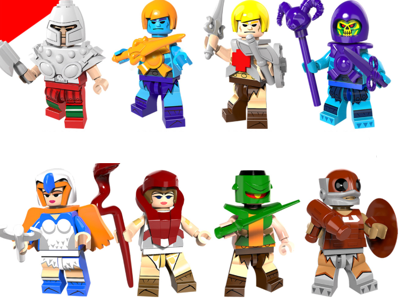 PG8089 He-Man Cosmic Giant Building Blocks Set