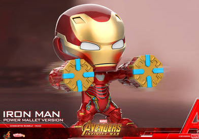 HT Avengers Cosbaby Figures: Captain America, Black Panther, Spider-Man, Loki, Iron Man
