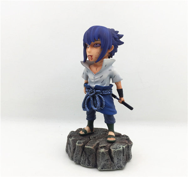 Naruto & Sasuke Uchiha Sharingan Action Figures Set