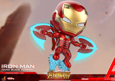 HT Avengers Cosbaby Figures: Captain America, Black Panther, Spider-Man, Loki, Iron Man
