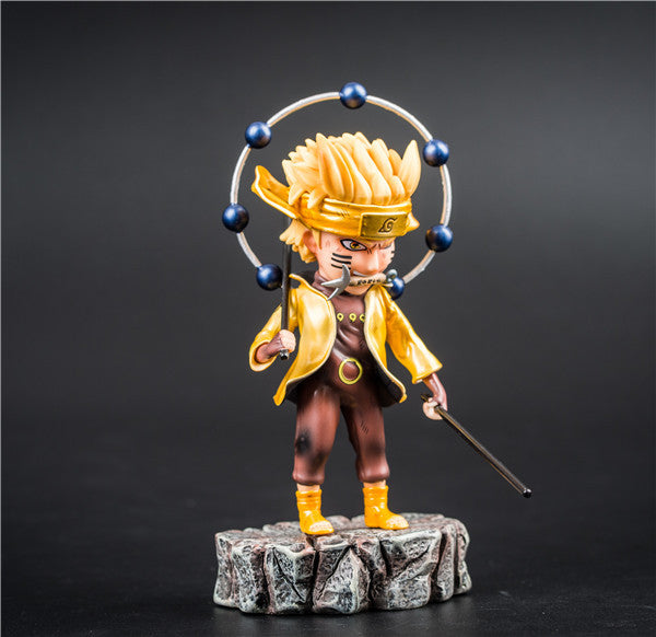 Naruto & Sasuke Uchiha Sharingan Action Figures Set